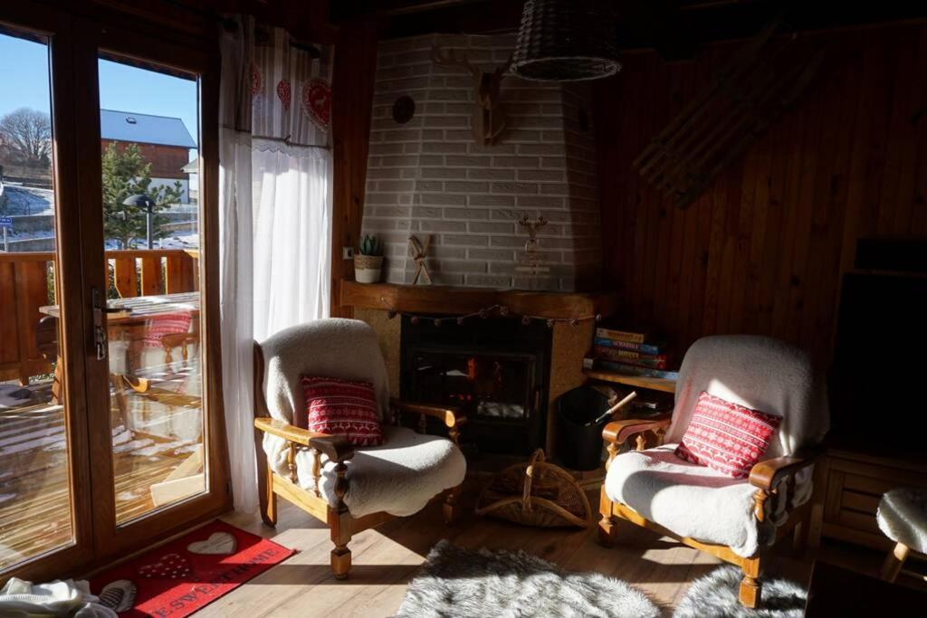 Le Nordik Chalet 3Etoiles Sauna Privatif Jardin Villa Saint-Pierre-dels-Forcats Exterior photo