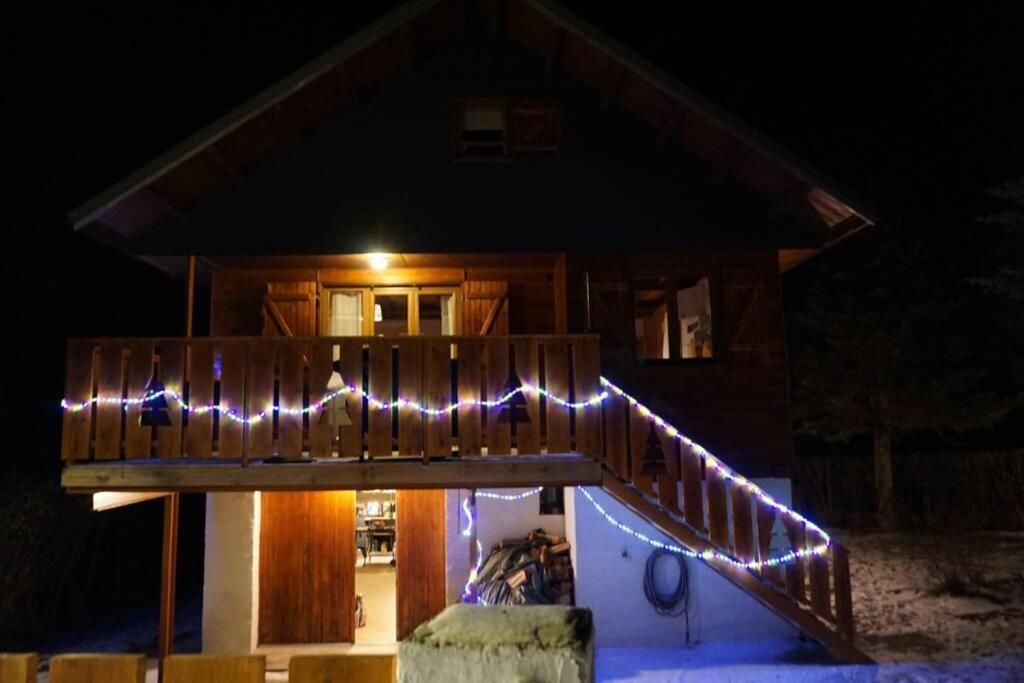 Le Nordik Chalet 3Etoiles Sauna Privatif Jardin Villa Saint-Pierre-dels-Forcats Exterior photo