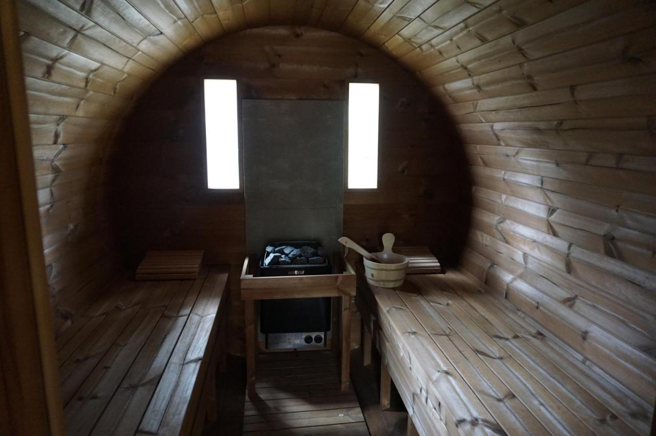 Le Nordik Chalet 3Etoiles Sauna Privatif Jardin Villa Saint-Pierre-dels-Forcats Exterior photo
